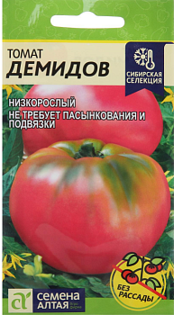 Семена Томат "Демидов", Сем. Алт, ц/п, детерминантный,низкорослый, 0,05 г 7349530