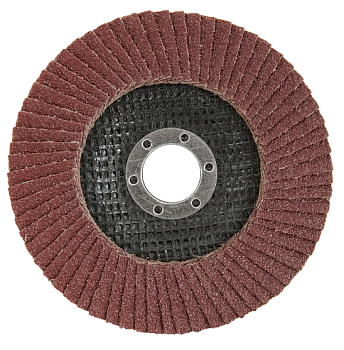 Круг лепестковый торцевой КЛТ-1 Р60 125*22,2мм VERTEXTOOLS 10шт/упак