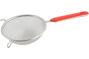 Сито-дуршлаг TAGLIATELLE, нерж.сталь/ручка пластик, d=14см 985503 Mallony
