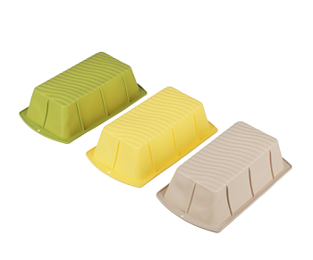 Форма силиконовая прямоугольная 22,5x12,5x6см 3 цвета VETTA 