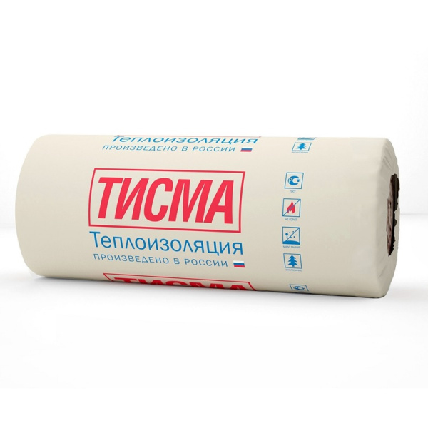 Утеплитель ТИСМА (рулон) TR 044/043  2*50*1200*8300 (0996м3, 19,9м2) 40уп/пал.
