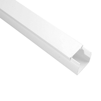 Кабель-канал 40х40  L2000 пластик ECOLINE ИЭК СКК11-040-040-1-К01-024
