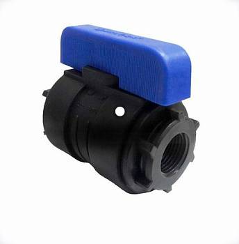Кран шаровый 1/2"х1/2" ВВ ПНД