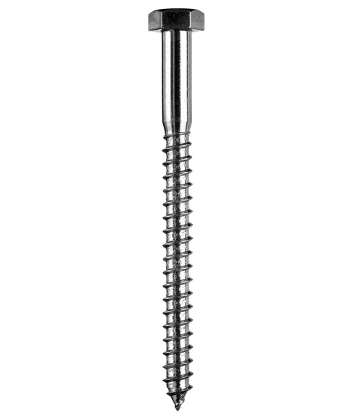 Шуруп сантехнический DIN571 6х70  (2шт.) - пакет