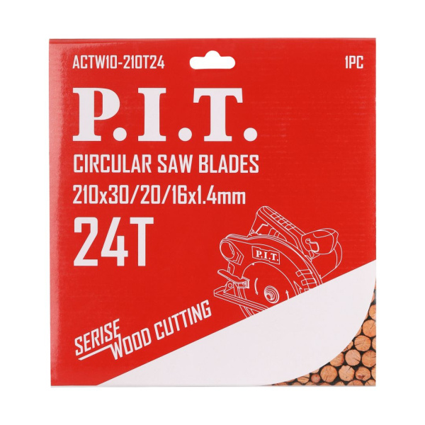 Диск пильный 200*32/30/*1,4мм 24Т быстрый рез PIT