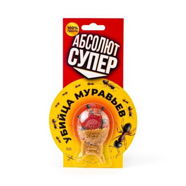 Абсолют приманка СУПЕР от муравьев 5гр Гарант