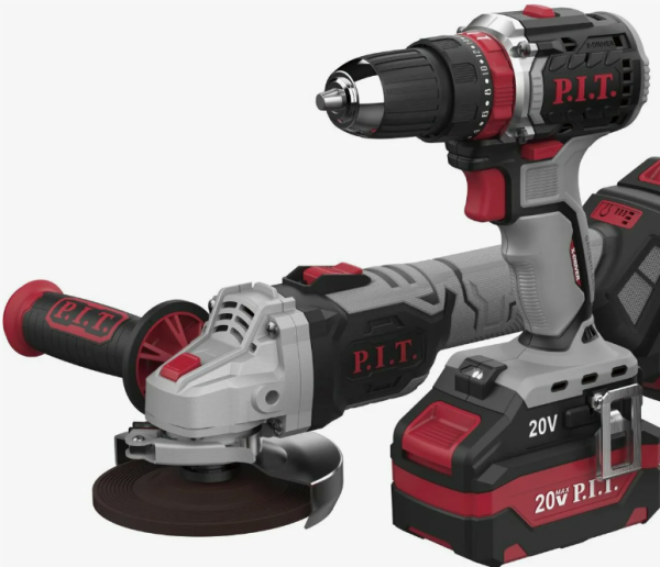 Промо-набор Шуроповерт P.I.T.PSR18-D3 + УШМ P.I.T PWS125-C5